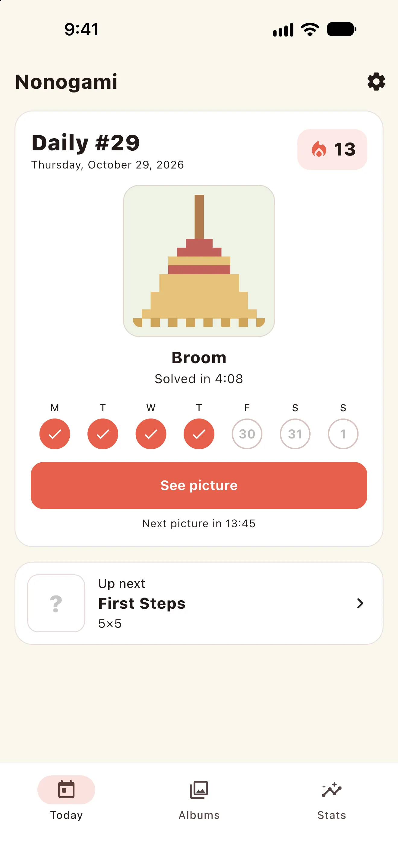 Nonogami screenshot 3